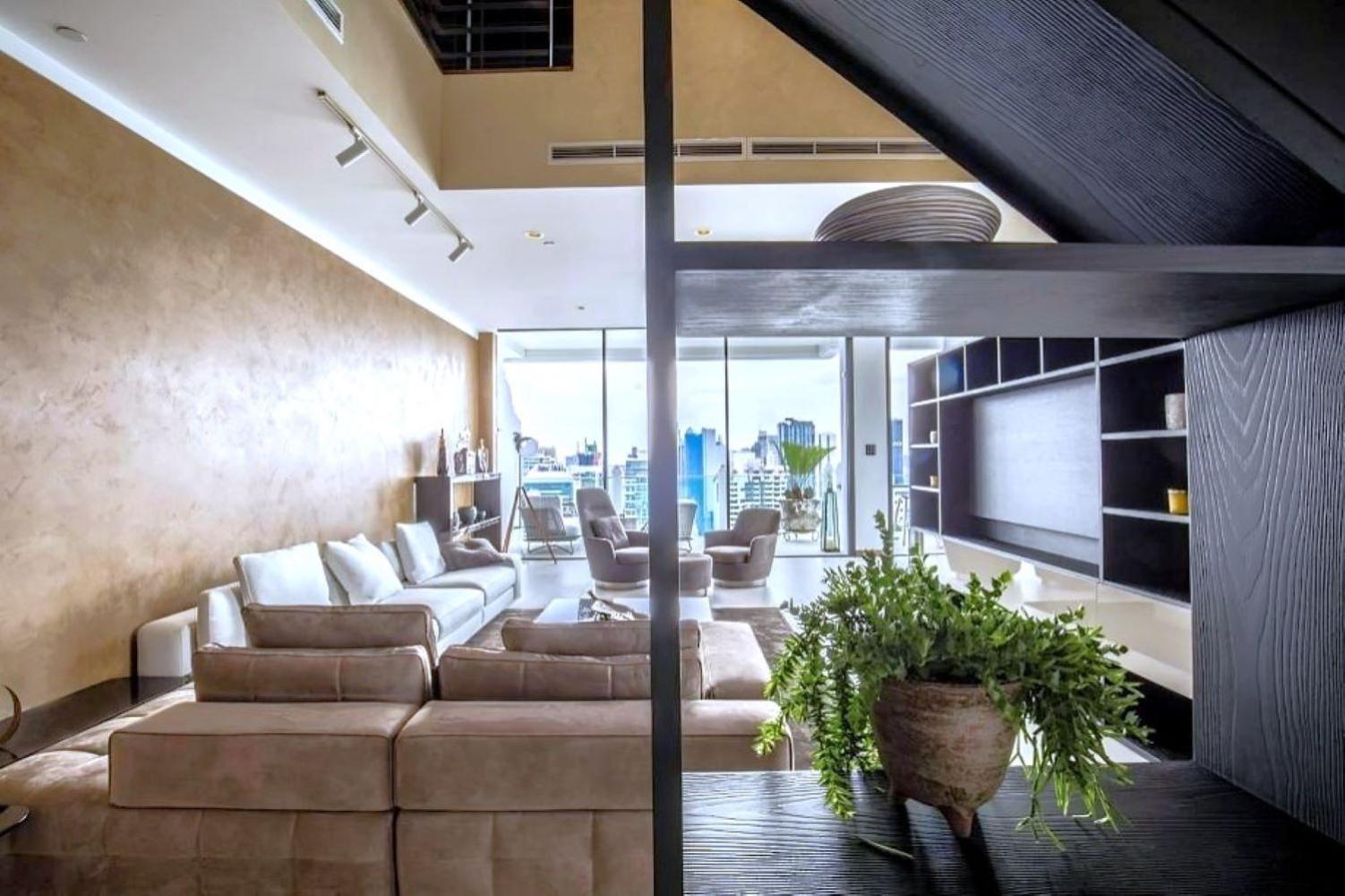 Apartment Super Luxury Large Over 230 Sqm 4 Bedroom Private Pool Phrom Phong High Floor